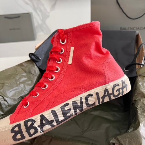Cheap Balenciaga High Tops Shoes For Men #1124501 Replica Wholesale [$88.00 USD] [ITEM#1124501] on Replica Balenciaga High Tops Shoes