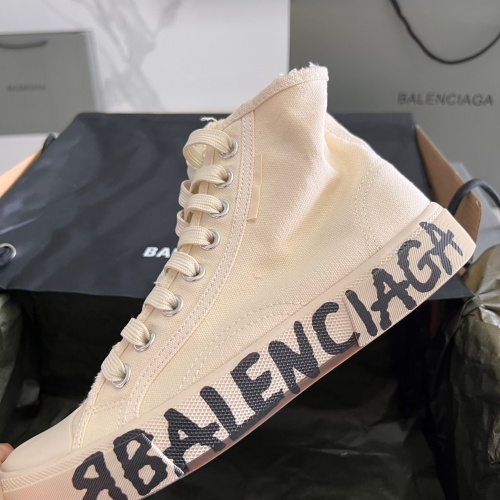 Cheap Balenciaga High Tops Shoes For Men #1124503 Replica Wholesale [$88.00 USD] [ITEM#1124503] on Replica Balenciaga High Tops Shoes