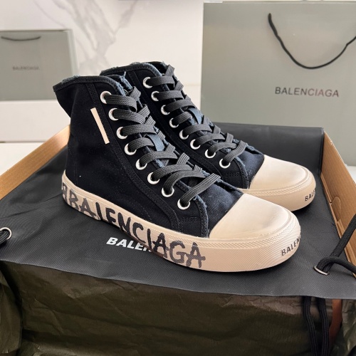 Cheap Balenciaga High Tops Shoes For Men #1124505 Replica Wholesale [$88.00 USD] [ITEM#1124505] on Replica Balenciaga High Tops Shoes