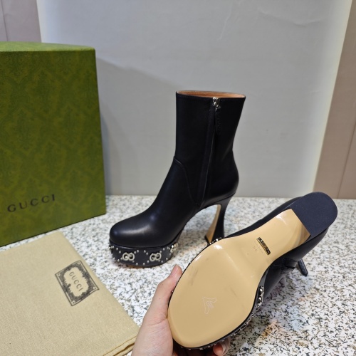 Cheap Gucci Boots For Women #1124636 Replica Wholesale [$160.00 USD] [ITEM#1124636] on Replica Gucci Boots