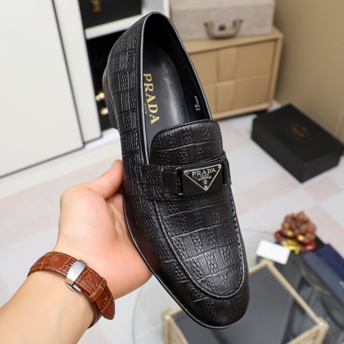 Cheap Prada Leather Shoes For Men #1124964 Replica Wholesale [$80.00 USD] [ITEM#1124964] on Replica Prada Leather Shoes