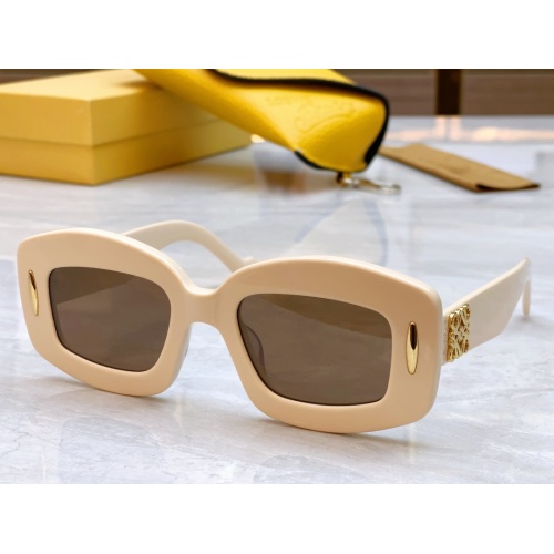 Cheap LOEWE AAA Quality Sunglasses #1125056 Replica Wholesale [$64.00 USD] [ITEM#1125056] on Replica LOEWE AAA Quality Sunglasses