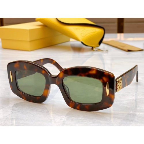 Cheap LOEWE AAA Quality Sunglasses #1125058 Replica Wholesale [$64.00 USD] [ITEM#1125058] on Replica LOEWE AAA Quality Sunglasses