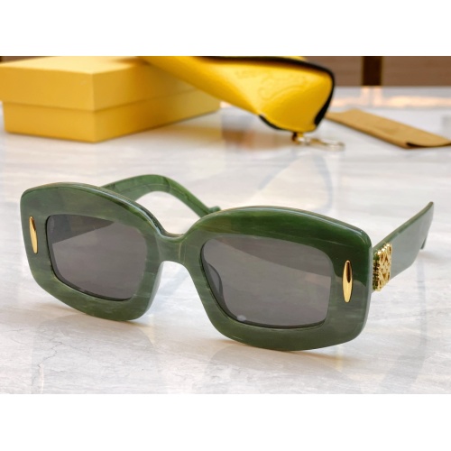 Cheap LOEWE AAA Quality Sunglasses #1125060 Replica Wholesale [$64.00 USD] [ITEM#1125060] on Replica LOEWE AAA Quality Sunglasses
