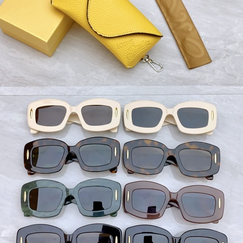 Cheap LOEWE AAA Quality Sunglasses #1125060 Replica Wholesale [$64.00 USD] [ITEM#1125060] on Replica LOEWE AAA Quality Sunglasses