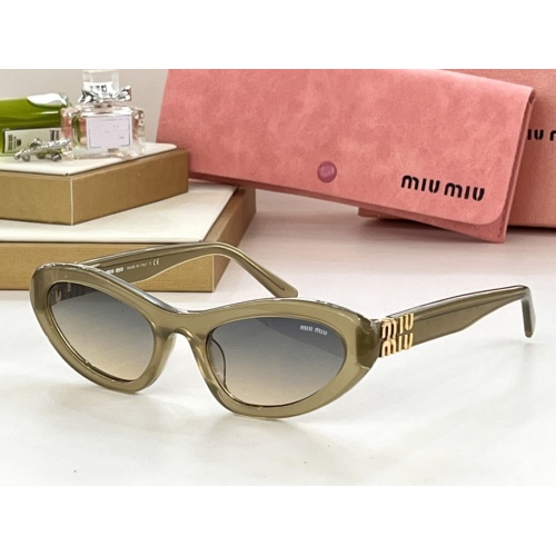 Cheap MIU MIU AAA Quality Sunglasses #1125067 Replica Wholesale [$52.00 USD] [ITEM#1125067] on Replica MIU MIU AAA Sunglasses