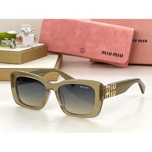 Cheap MIU MIU AAA Quality Sunglasses #1125071 Replica Wholesale [$52.00 USD] [ITEM#1125071] on Replica MIU MIU AAA Sunglasses