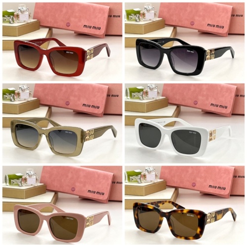 Cheap MIU MIU AAA Quality Sunglasses #1125072 Replica Wholesale [$52.00 USD] [ITEM#1125072] on Replica MIU MIU AAA Sunglasses