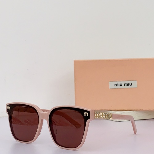 Cheap MIU MIU AAA Quality Sunglasses #1125078 Replica Wholesale [$64.00 USD] [ITEM#1125078] on Replica MIU MIU AAA Sunglasses