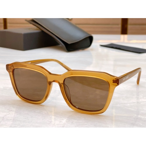 Cheap Yves Saint Laurent YSL AAA Quality Sunglasses #1125259 Replica Wholesale [$48.00 USD] [ITEM#1125259] on Replica Yves Saint Laurent YSL AAA Quality Sunglasses