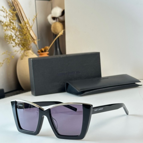 Cheap Yves Saint Laurent YSL AAA Quality Sunglasses #1125266 Replica Wholesale [$52.00 USD] [ITEM#1125266] on Replica Yves Saint Laurent YSL AAA Quality Sunglasses