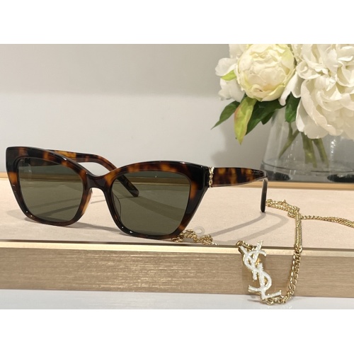 Cheap Yves Saint Laurent YSL AAA Quality Sunglasses #1125298 Replica Wholesale [$68.00 USD] [ITEM#1125298] on Replica Yves Saint Laurent YSL AAA Quality Sunglasses