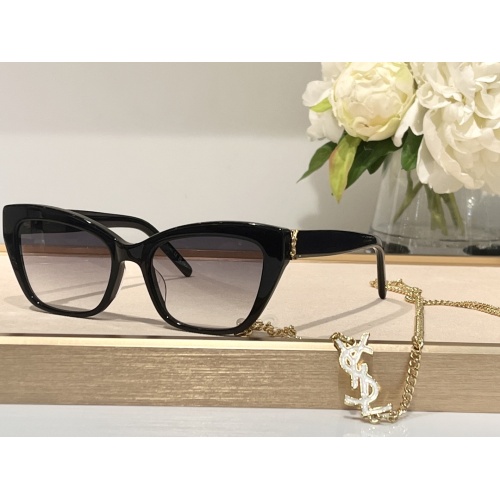 Cheap Yves Saint Laurent YSL AAA Quality Sunglasses #1125299 Replica Wholesale [$68.00 USD] [ITEM#1125299] on Replica Yves Saint Laurent YSL AAA Quality Sunglasses