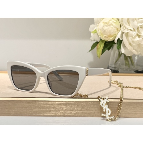 Cheap Yves Saint Laurent YSL AAA Quality Sunglasses #1125301 Replica Wholesale [$68.00 USD] [ITEM#1125301] on Replica Yves Saint Laurent YSL AAA Quality Sunglasses