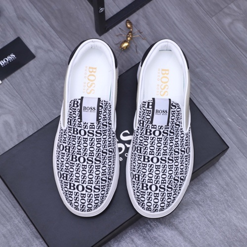 Cheap Boss Casual Shoes For Men #1125373 Replica Wholesale [$72.00 USD] [ITEM#1125373] on Replica Boss Casual Shoes