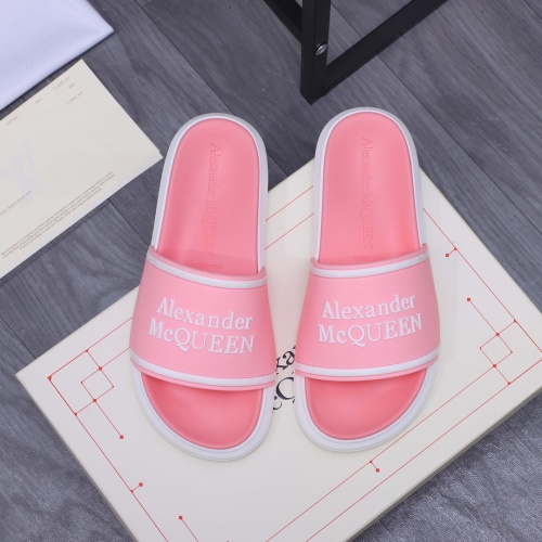 Cheap Alexander McQueen Slippers For Women #1125997 Replica Wholesale [$48.00 USD] [ITEM#1125997] on Replica Alexander McQueen Slippers