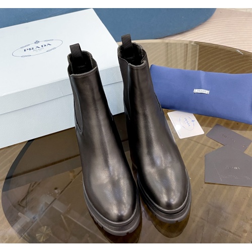 Cheap Prada Boots For Women #1126533 Replica Wholesale [$122.00 USD] [ITEM#1126533] on Replica Prada Boots