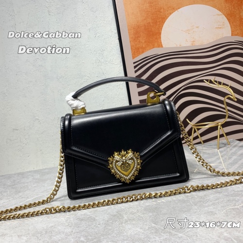 Cheap Dolce &amp; Gabbana D&amp;G AAA Quality Messenger Bags For Women #1126739 Replica Wholesale [$115.00 USD] [ITEM#1126739] on Replica Dolce &amp; Gabbana D&amp;G AAA Quality Messenger Bags