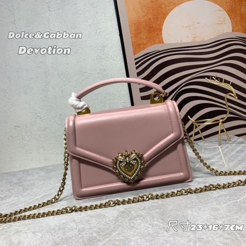 Cheap Dolce &amp; Gabbana D&amp;G AAA Quality Messenger Bags For Women #1126743 Replica Wholesale [$115.00 USD] [ITEM#1126743] on Replica Dolce &amp; Gabbana D&amp;G AAA Quality Messenger Bags