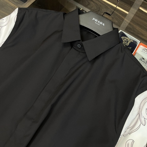 Cheap Versace Shirts Long Sleeved For Men #1126927 Replica Wholesale [$85.00 USD] [ITEM#1126927] on Replica Versace Shirts