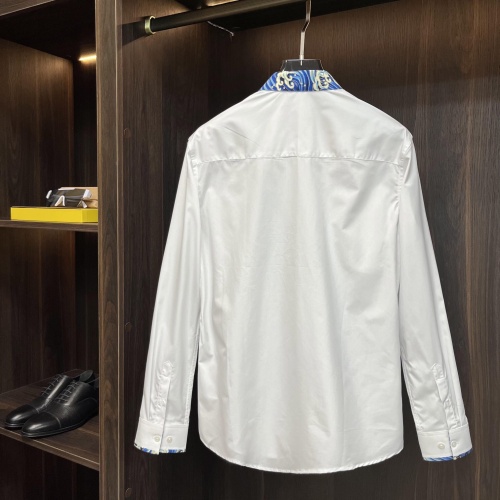 Cheap Versace Shirts Long Sleeved For Men #1126941 Replica Wholesale [$85.00 USD] [ITEM#1126941] on Replica Versace Shirts