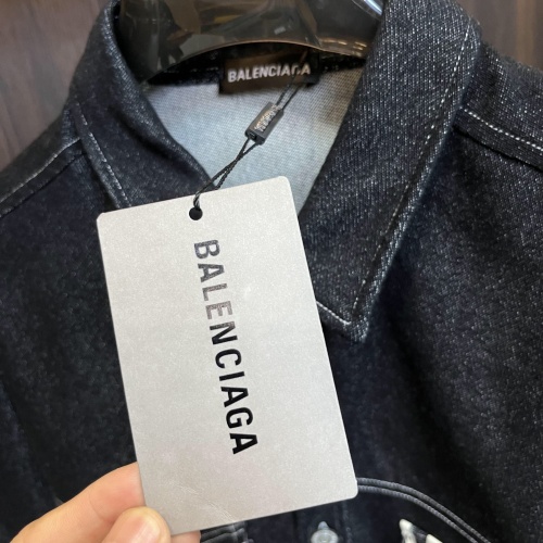Cheap Balenciaga Shirts Long Sleeved For Men #1126946 Replica Wholesale [$105.00 USD] [ITEM#1126946] on Replica Balenciaga Shirts