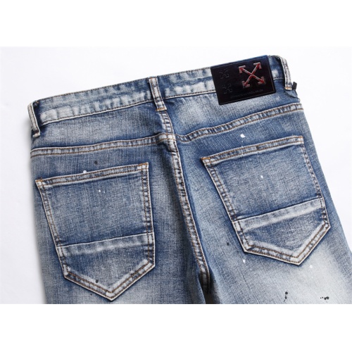 Cheap Off-White Jeans For Men #1127318 Replica Wholesale [$48.00 USD] [ITEM#1127318] on Replica Off-White Jeans