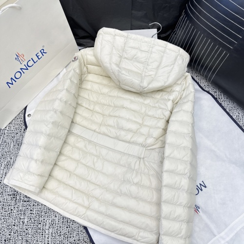 Cheap Moncler Down Feather Coat Long Sleeved For Women #1127373 Replica Wholesale [$172.00 USD] [ITEM#1127373] on Replica Moncler Down Feather Coat