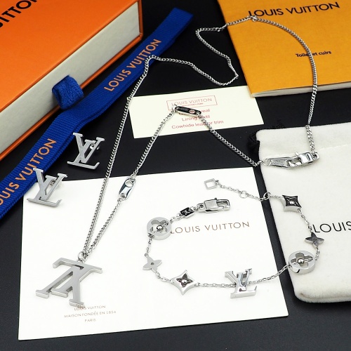 Cheap Louis Vuitton LV Jewelry Set #1127615 Replica Wholesale [$64.00 USD] [ITEM#1127615] on Replica Louis Vuitton LV Jewelry Set