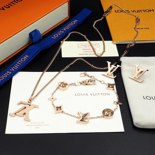 Cheap Louis Vuitton LV Jewelry Set #1127616 Replica Wholesale [$64.00 USD] [ITEM#1127616] on Replica Louis Vuitton LV Jewelry Set