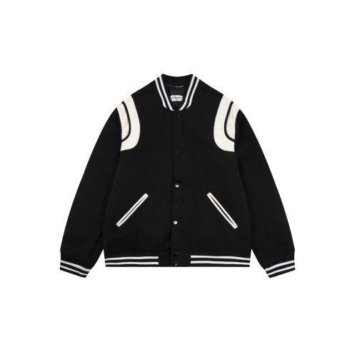 Cheap Yves Saint Laurent YSL Jackets Long Sleeved For Unisex #1127690 Replica Wholesale [$68.00 USD] [ITEM#1127690] on Replica Yves Saint Laurent YSL Jackets