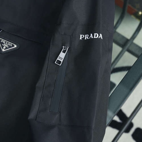 Cheap Prada New Jackets Long Sleeved For Men #1127717 Replica Wholesale [$92.00 USD] [ITEM#1127717] on Replica Prada Jackets