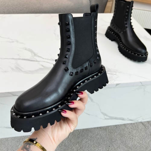 Cheap Valentino Boots For Women #1127829 Replica Wholesale [$102.00 USD] [ITEM#1127829] on Replica Valentino Boots