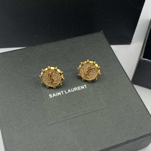 Cheap Yves Saint Laurent YSL Earrings For Women #1128128 Replica Wholesale [$25.00 USD] [ITEM#1128128] on Replica Yves Saint Laurent YSL Earrings