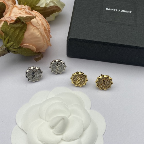 Cheap Yves Saint Laurent YSL Earrings For Women #1128128 Replica Wholesale [$25.00 USD] [ITEM#1128128] on Replica Yves Saint Laurent YSL Earrings