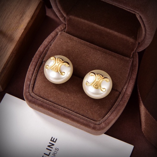Cheap Celine Earrings For Women #1128473 Replica Wholesale [$27.00 USD] [ITEM#1128473] on Replica Celine Earrings