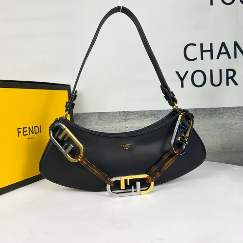 Cheap Fendi AAA Quality Shoulder Bags For Women #1128624 Replica Wholesale [$96.00 USD] [ITEM#1128624] on Replica Fendi AAA Quality Shoulder Bags