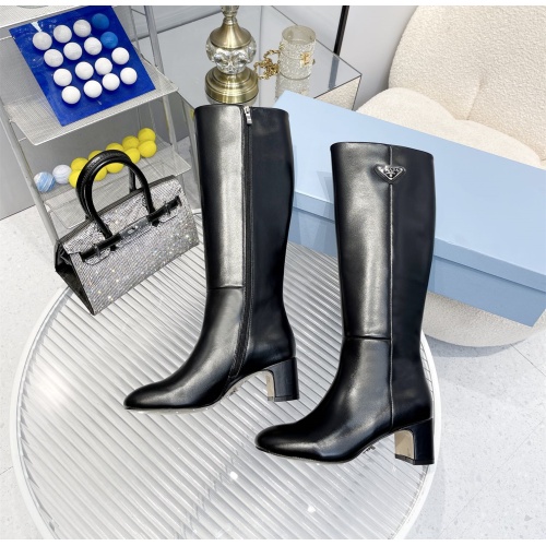 Cheap Prada Boots For Women #1128639 Replica Wholesale [$125.00 USD] [ITEM#1128639] on Replica Prada Boots