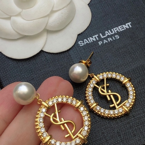 Cheap Yves Saint Laurent YSL Earrings For Women #1128701 Replica Wholesale [$34.00 USD] [ITEM#1128701] on Replica Yves Saint Laurent YSL Earrings