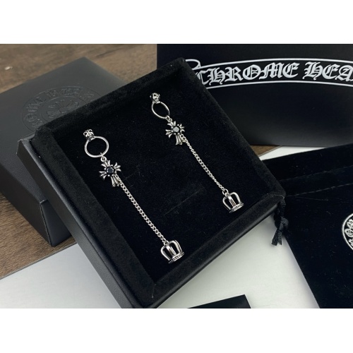 Cheap Chrome Hearts Earrings For Women #1128843 Replica Wholesale [$25.00 USD] [ITEM#1128843] on Replica Chrome Hearts Earrings