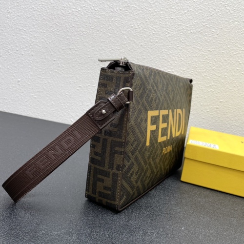 Cheap Fendi AAA Man Wallets #1128927 Replica Wholesale [$82.00 USD] [ITEM#1128927] on Replica Fendi AAA Man Wallets