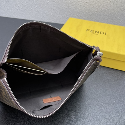 Cheap Fendi AAA Man Wallets #1128927 Replica Wholesale [$82.00 USD] [ITEM#1128927] on Replica Fendi AAA Man Wallets