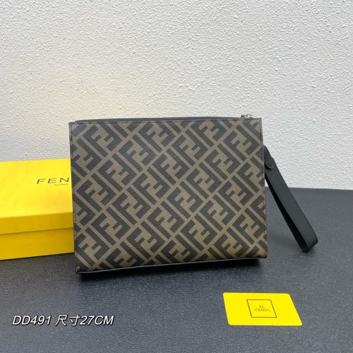 Cheap Fendi AAA Man Wallets #1128953 Replica Wholesale [$76.00 USD] [ITEM#1128953] on Replica Fendi AAA Man Wallets