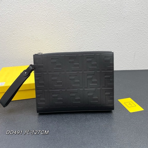 Cheap Fendi AAA Man Wallets #1128955 Replica Wholesale [$76.00 USD] [ITEM#1128955] on Replica Fendi AAA Man Wallets