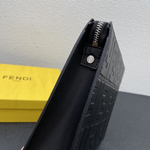 Cheap Fendi AAA Man Wallets #1128955 Replica Wholesale [$76.00 USD] [ITEM#1128955] on Replica Fendi AAA Man Wallets