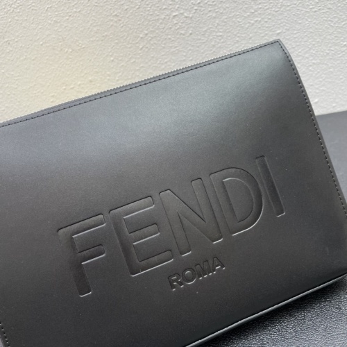 Cheap Fendi AAA Man Wallets #1128956 Replica Wholesale [$76.00 USD] [ITEM#1128956] on Replica Fendi AAA Man Wallets