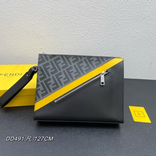 Cheap Fendi AAA Man Wallets #1128957 Replica Wholesale [$76.00 USD] [ITEM#1128957] on Replica Fendi AAA Man Wallets