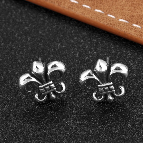 Cheap Chrome Hearts Earrings For Women #1129197 Replica Wholesale [$32.00 USD] [ITEM#1129197] on Replica Chrome Hearts Earrings