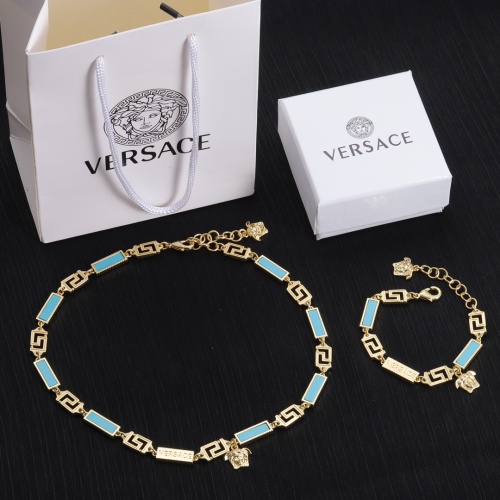 Cheap Versace Jewelry Set #1129223 Replica Wholesale [$56.00 USD] [ITEM#1129223] on Replica Versace Jewelry Set