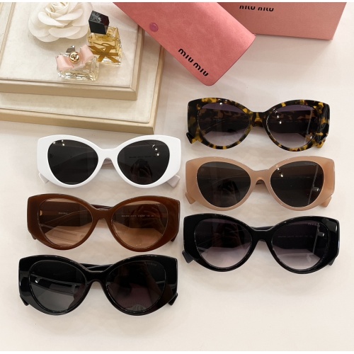 Cheap MIU MIU AAA Quality Sunglasses #1130152 Replica Wholesale [$68.00 USD] [ITEM#1130152] on Replica MIU MIU AAA Sunglasses
